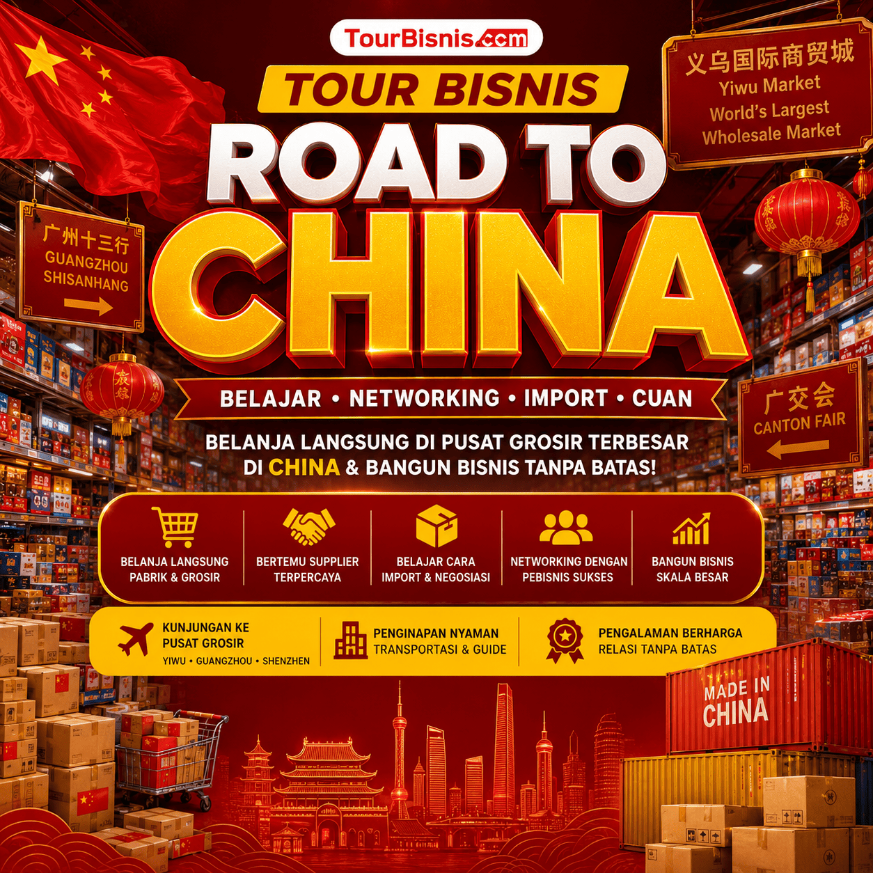 Tour Bisnis - Road To China